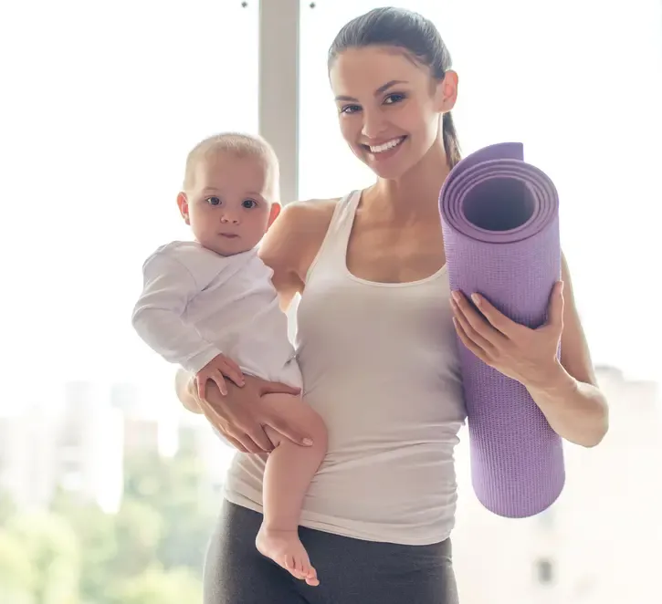 Rückbildung Pilates Mama &Baby Online LIVE  @ Kursraum Weinstadt