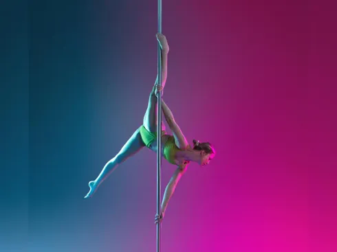 Acrobatic Static Pole Moves - Intermediate/Advanced @ AIRobics