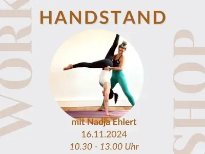 Handstand Workshop mit Nadja Ehlert @ Namotoyoga