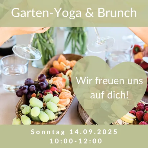 Garten-Yoga und Brunch in Ainring @ Mountainflow Yoga