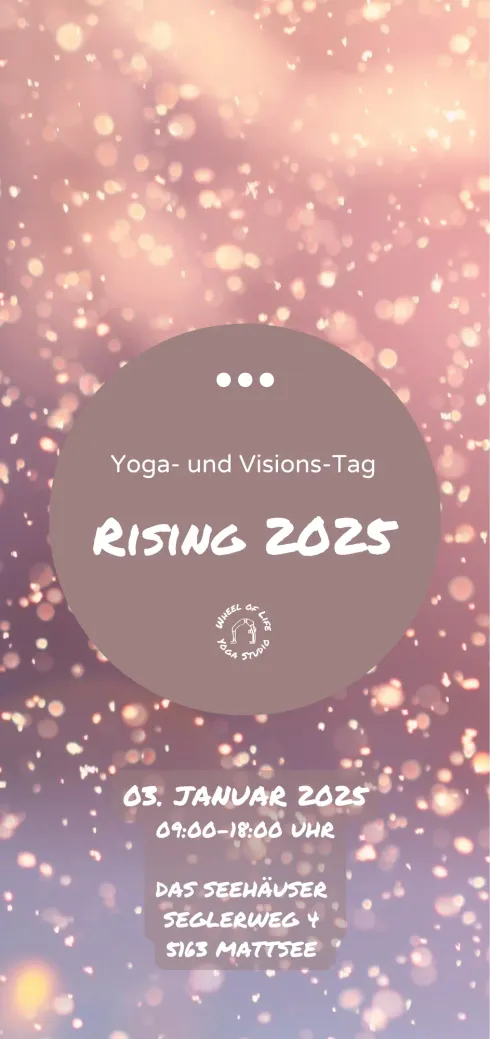 Rising 2025 @ Wheel of Life - Yoga Studio