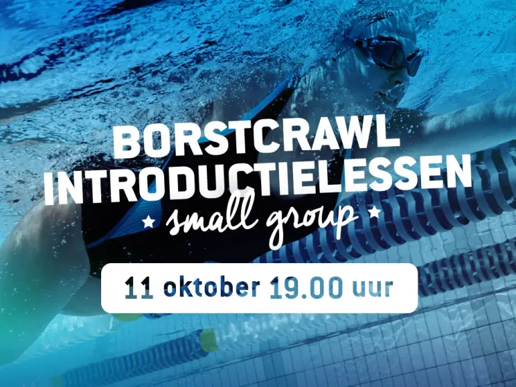 Borstcrawl Introductielessen Maandag 11 oktober 19.00 uur @ Personal Swimming
