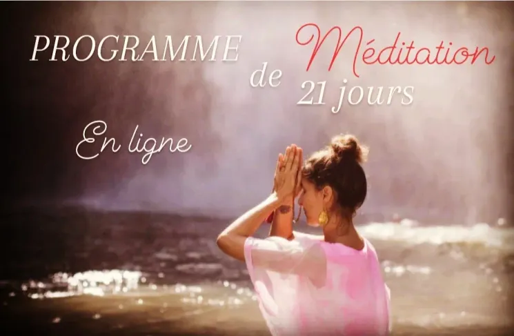 Programme de méditation de 21 jours : Mantrathérapie @ Laetitia Camilleri