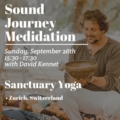 Sound journey meditation w/ David Kennet @ Karl Straub Yoga Sanctuary