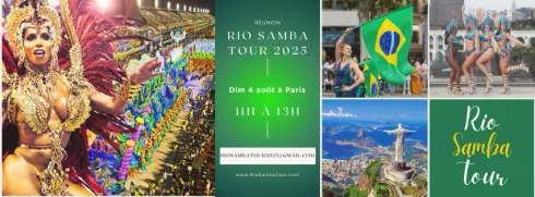 Réunion d'information Carnaval de Rio Samba Tour 2025 @ Ecole Davina Samba