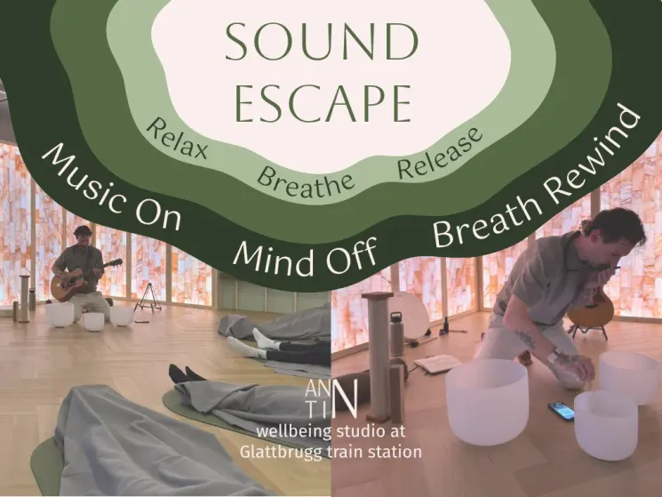 SOUND ESCAPE: Music On, Mind Off, Breath Rewind @ ANNTIN wellbeing studio