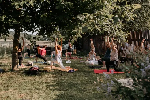Sommerglück - Yoga & Dinner im Bliesgau @ die YOGAREI