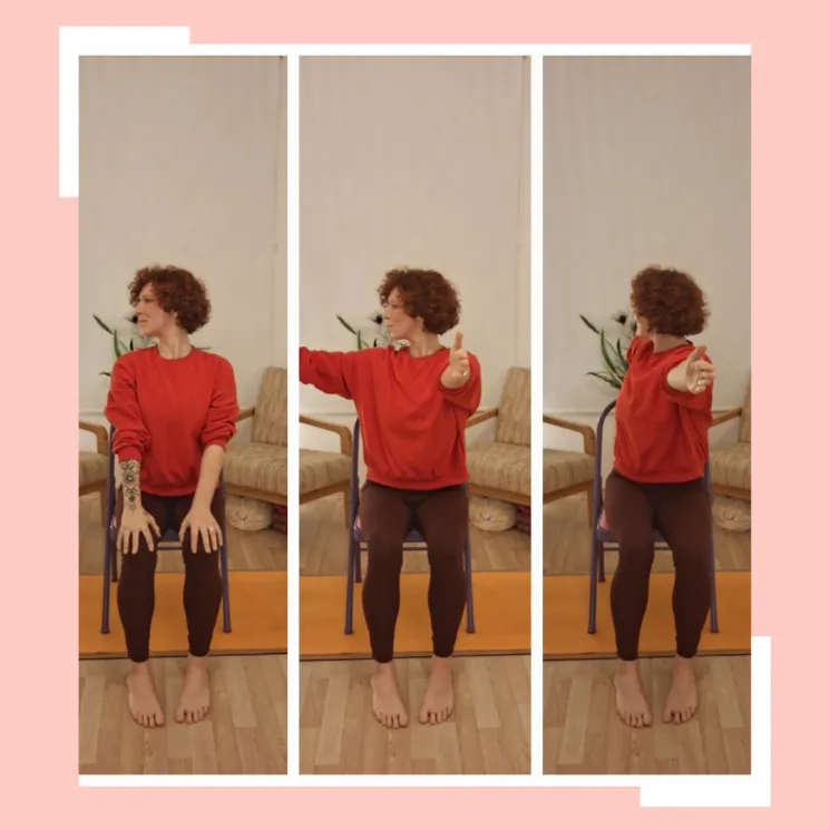 MOVE & FEEL (Bewegen und Fühlen) Online @ stadtyogini - Inklusives Yoga