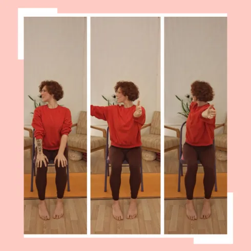 MOVE & FEEL (Bewegen und Fühlen) Online @ stadtyogini - Inklusives Yoga