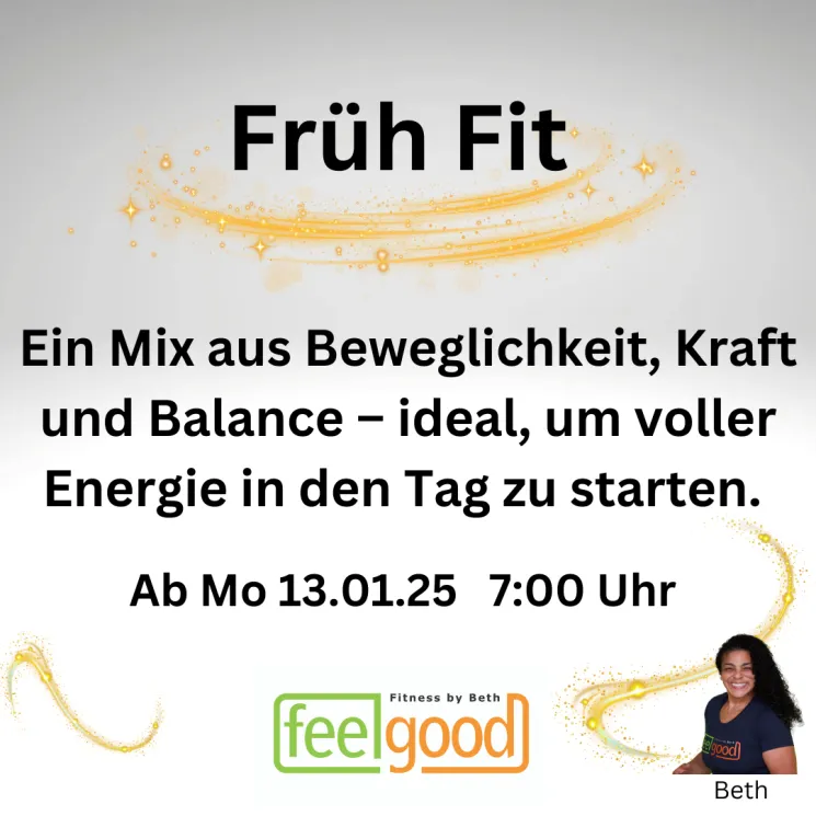 Früh Fit ONLINE @ Feelgood Fitness by Beth