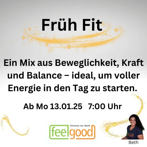 Früh Fit ONLINE @ Feelgood Fitness by Beth