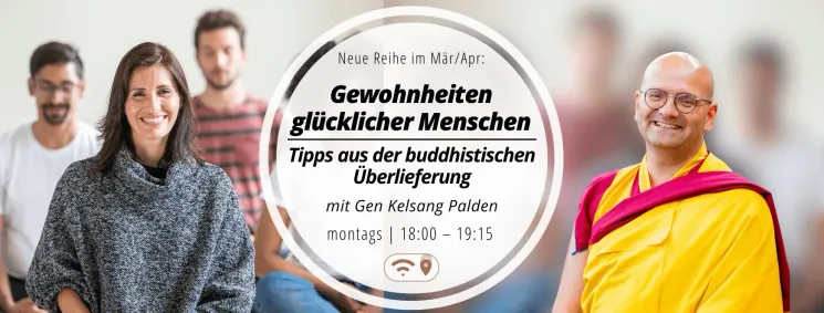 Online | Buddhistische Psychologie und Meditation - mit Gen Palden @ Kadampa Meditationszentrum Österreich