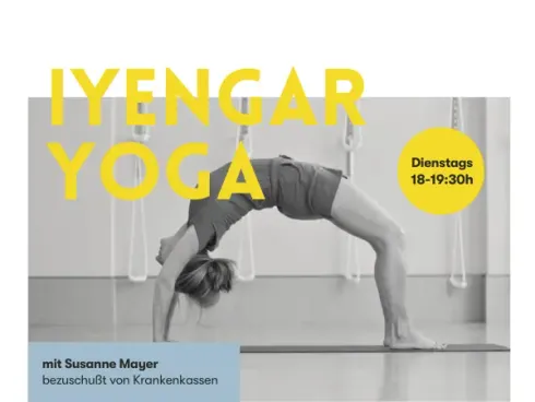 Krankenkassen-Kurs: Yoga gegen Streß  @ YOGA WEST – Iyengar Yoga Stuttgart
