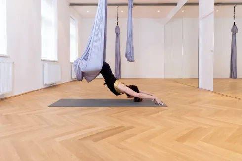 Aerial Yoga - Stretch & Relax @ Rising High