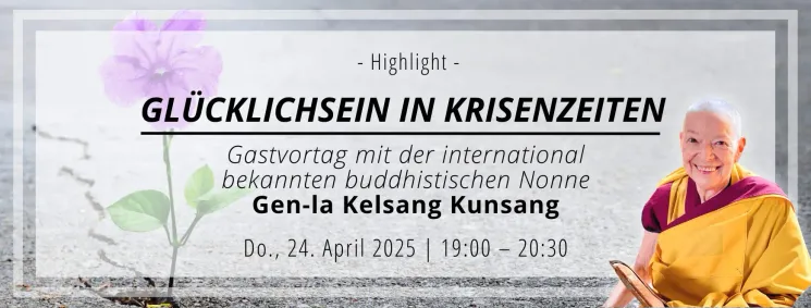 Online | Glücklichsein in Krisenzeiten @ Kadampa Meditationszentrum Österreich