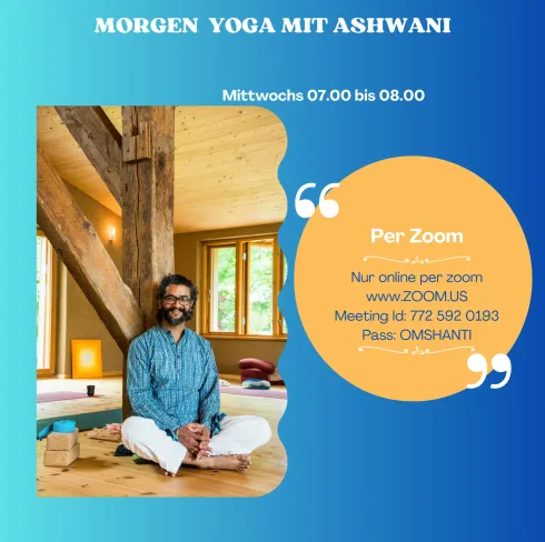 Yoga am Morgen - ONLINE @ Studio Yoganjuly