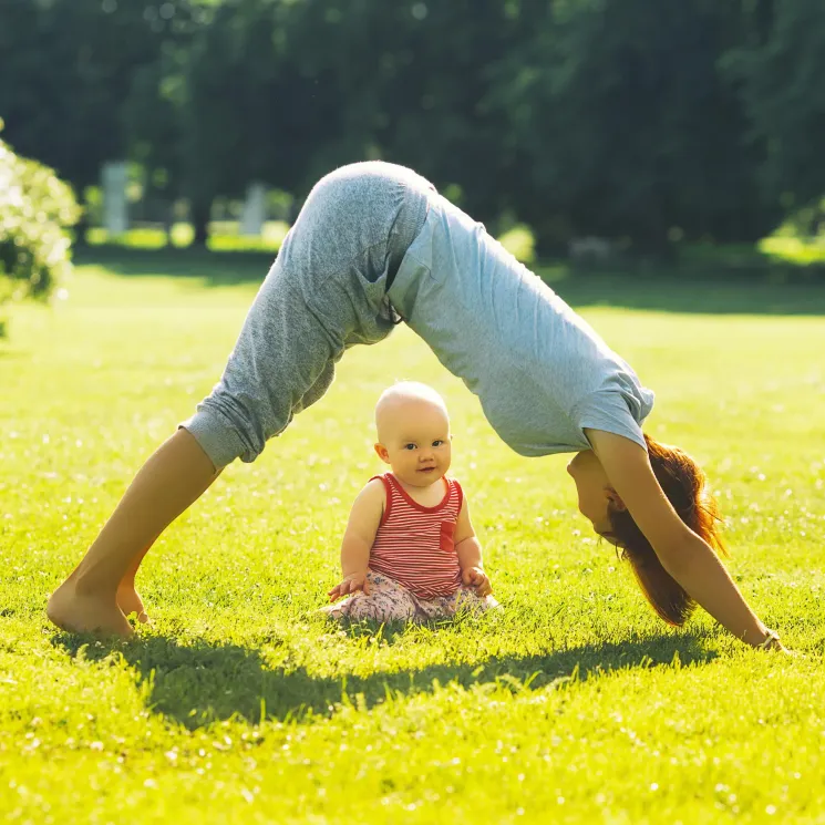 Yoga und Pilates mit Baby  online @ Flows Ochtrup