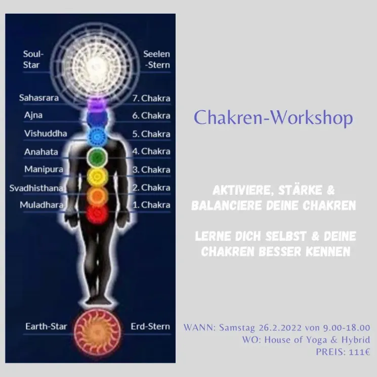 Chakren-Meditations-Workshop @ House of Yoga