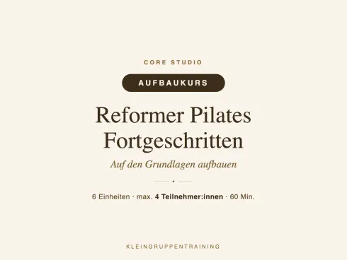 Reformer Aufbaukurs Fortgeschritten @ cøre studio