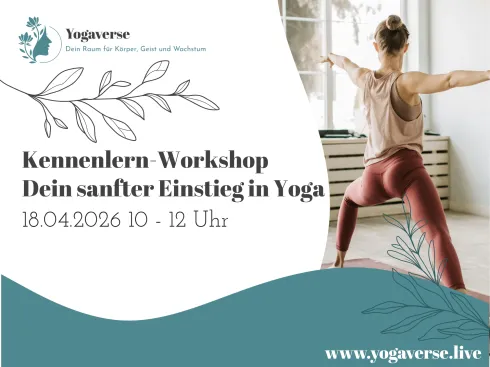 Kennenlern-Workshop: Dein sanfter Einstieg in Yoga @ Yogaverse