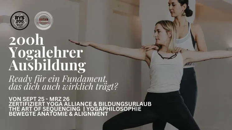 200h Yogateachertraining @ satya YOGA Quartier