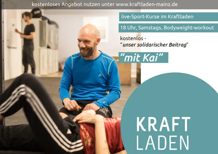 Kailoxing - Pilates und Boxtraining im Kursraum mit Kai @ Kraftladen Mainz
