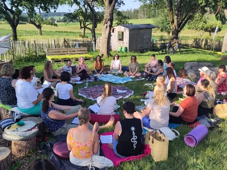 Mantrasingen mit Inga & Sannder - unter freiem Himmel @ insaja - yoga & dance