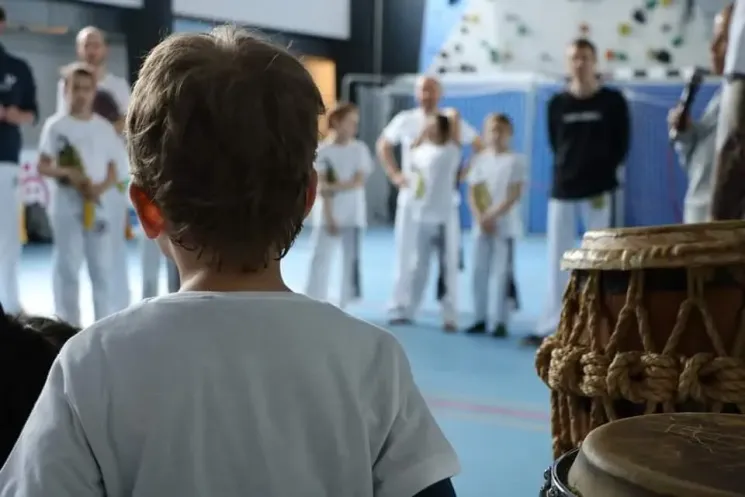 Kleine Kinder  @ Capoeira - TSV Schmiden - Quilombolas de Luz