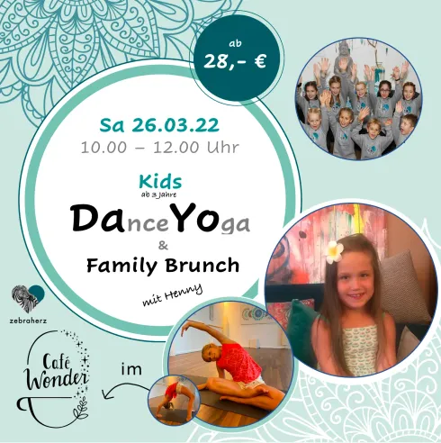 Kids Dance & Yoga Workshop @ zebraherz