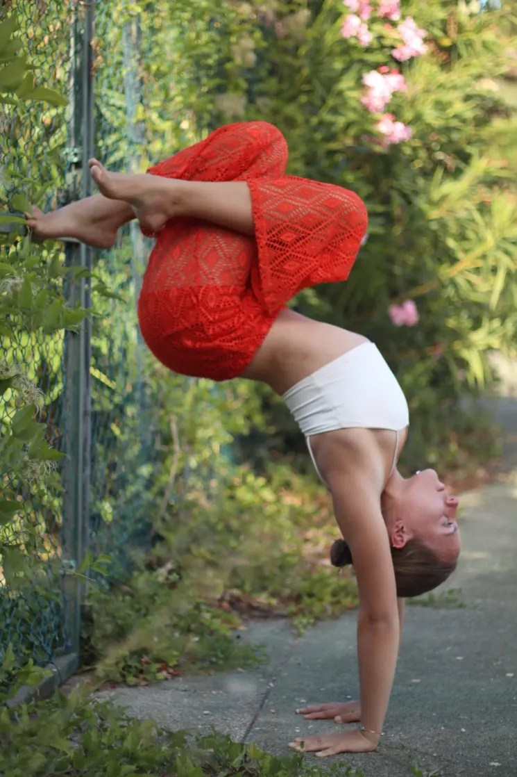 Yoga upside down (Yoga Class in English) @ Yoga Vidya Bamberg