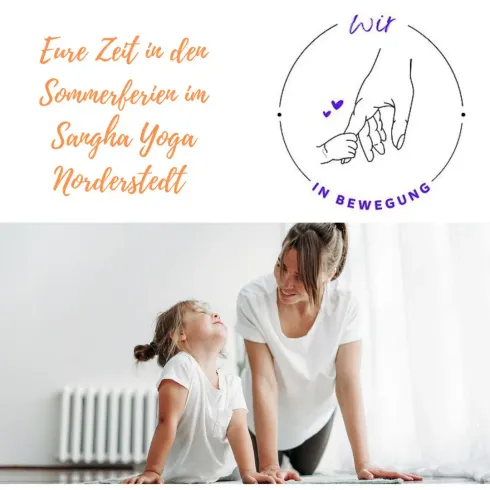 Wir in Bewegungung - Workshop für Eltern und Kids 4-6 Jahre @ Sangha Yoga Norderstedt