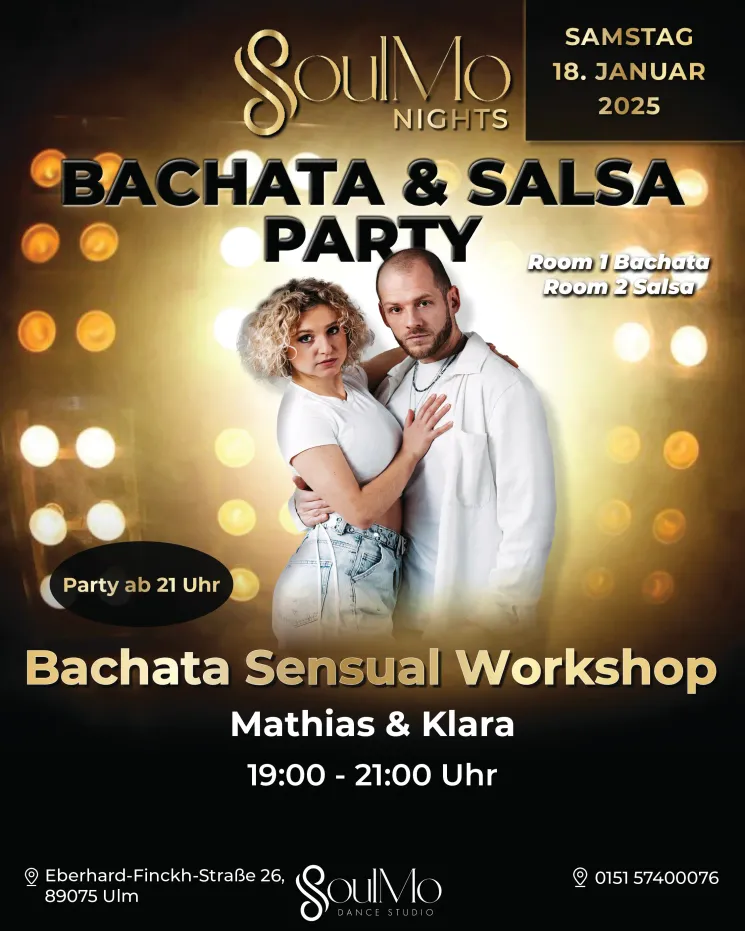 SoulMo Nights | Bachata Sensual Workshops & Party @ SoulMo Dance Studio