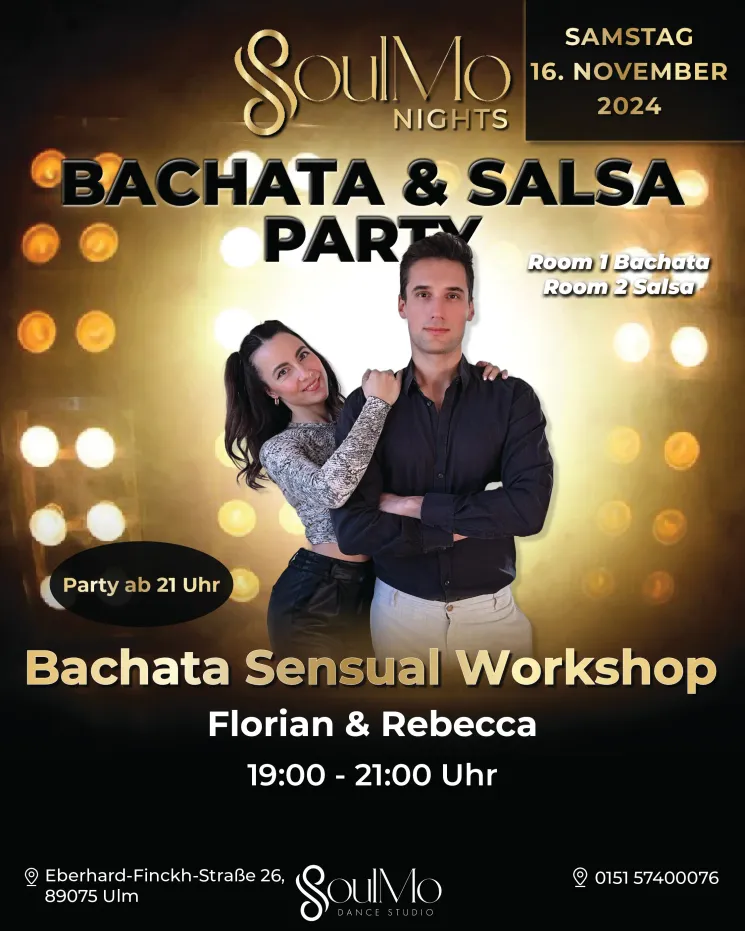 SoulMo Nights | Bachata Sensual Workshops & Party @ SoulMo Dance Studio