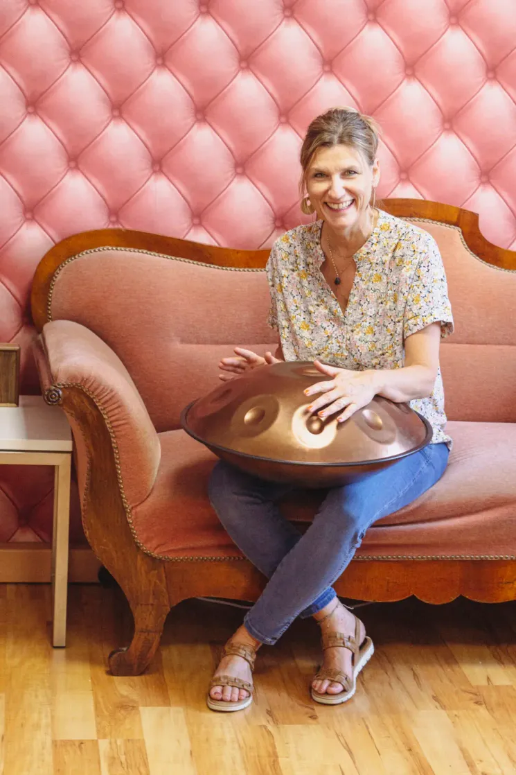 How to Play Handpan mit Anja @ Yoga 14