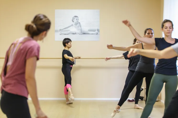 Barre Workout @ Ballet for everyone - Veronique Tamaccio