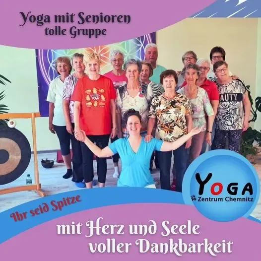 Seniorenyoga 80+ @ Yogazentrum Chemnitz