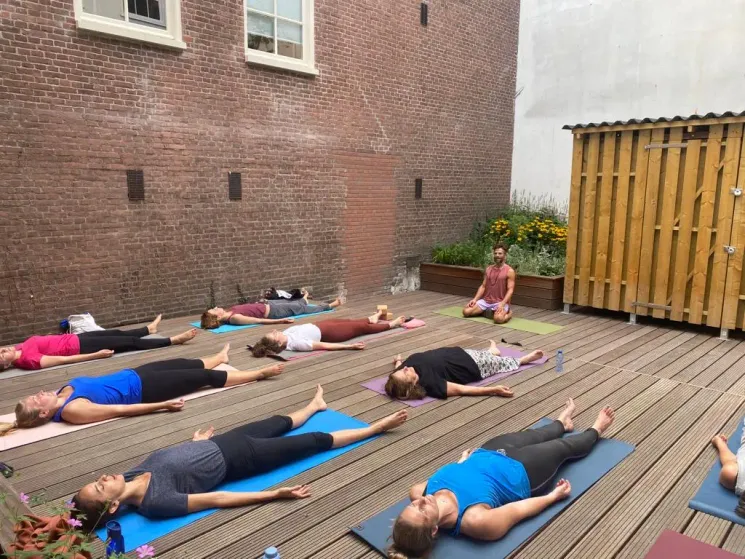 Power lunch yoga break  @ Amsterdam Yoga Collective
