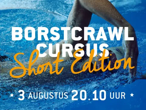 Borstcrawlcursus Short Edition Dinsdag 3 augustus 20.10 uur @ Personal Swimming