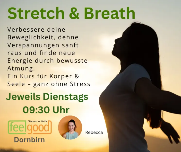 Stretch & Breath ONLINE @ Feelgood Fitness by Beth