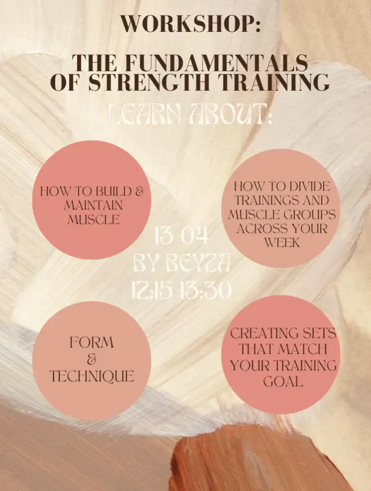 HOLISTIC WORKSHOP: THE FUNDAMENTALS OF STRENGTH @ the sweatbox