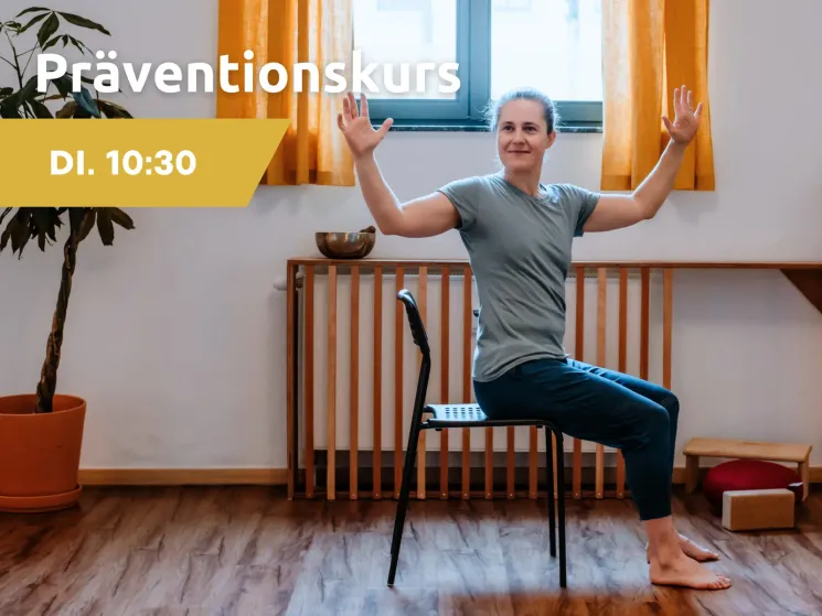 Yoga für Senior*innen - am Stuhl @ ELEMENT Ost (Eutritzsch) - Studios für Yoga und Bewegungslehre